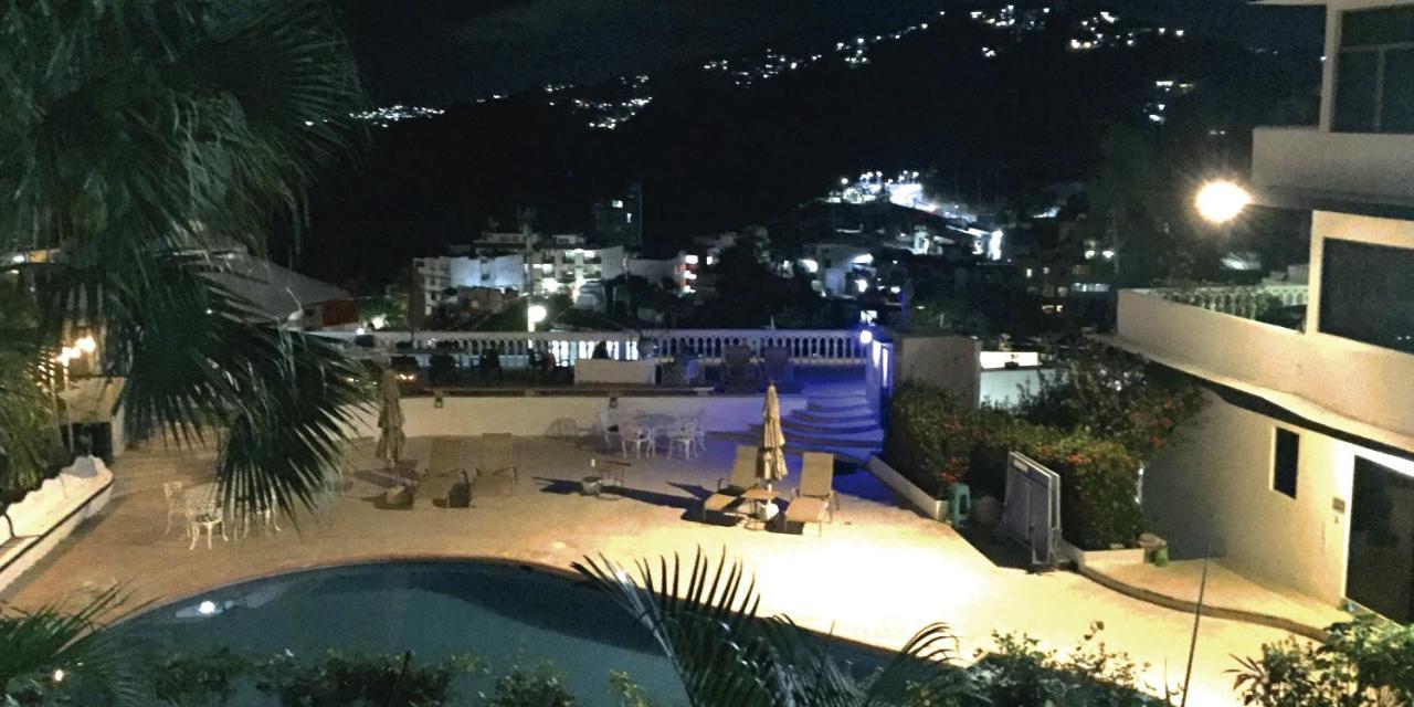 אקפולקו Villa Guitarron Gran Terraza Vista Espectacular 6 Huespedes Piscina Gigante מראה חיצוני תמונה