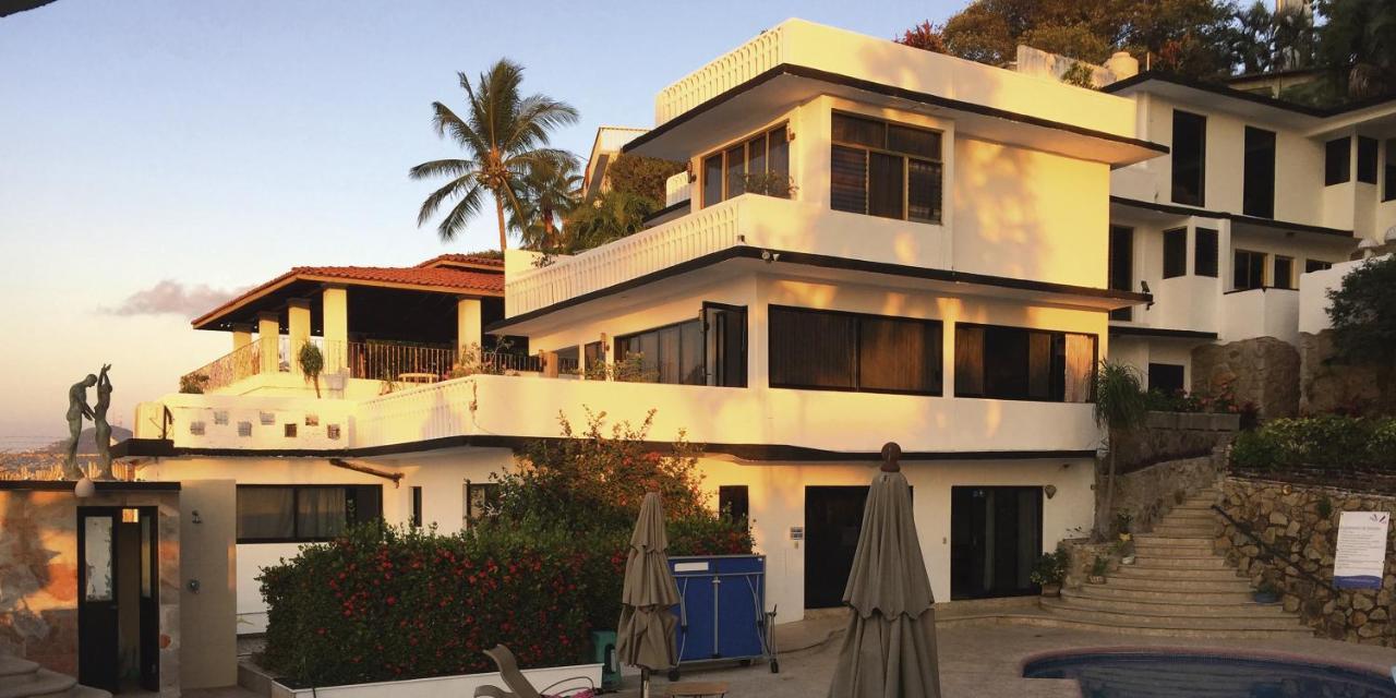 אקפולקו Villa Guitarron Gran Terraza Vista Espectacular 6 Huespedes Piscina Gigante מראה חיצוני תמונה