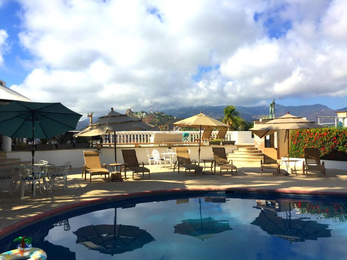 אקפולקו Villa Guitarron Gran Terraza Vista Espectacular 6 Huespedes Piscina Gigante מראה חיצוני תמונה