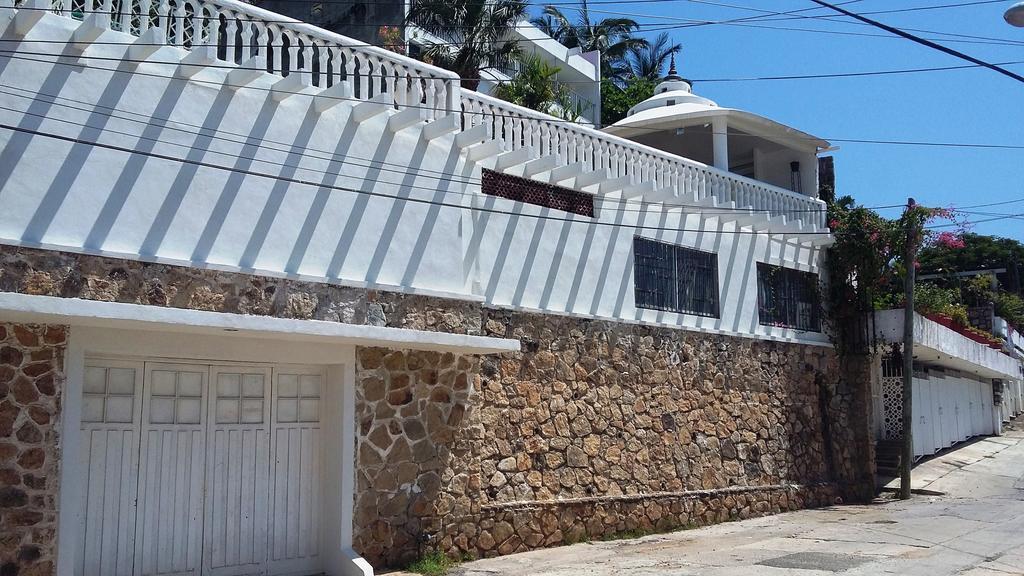 אקפולקו Villa Guitarron Gran Terraza Vista Espectacular 6 Huespedes Piscina Gigante חדר תמונה