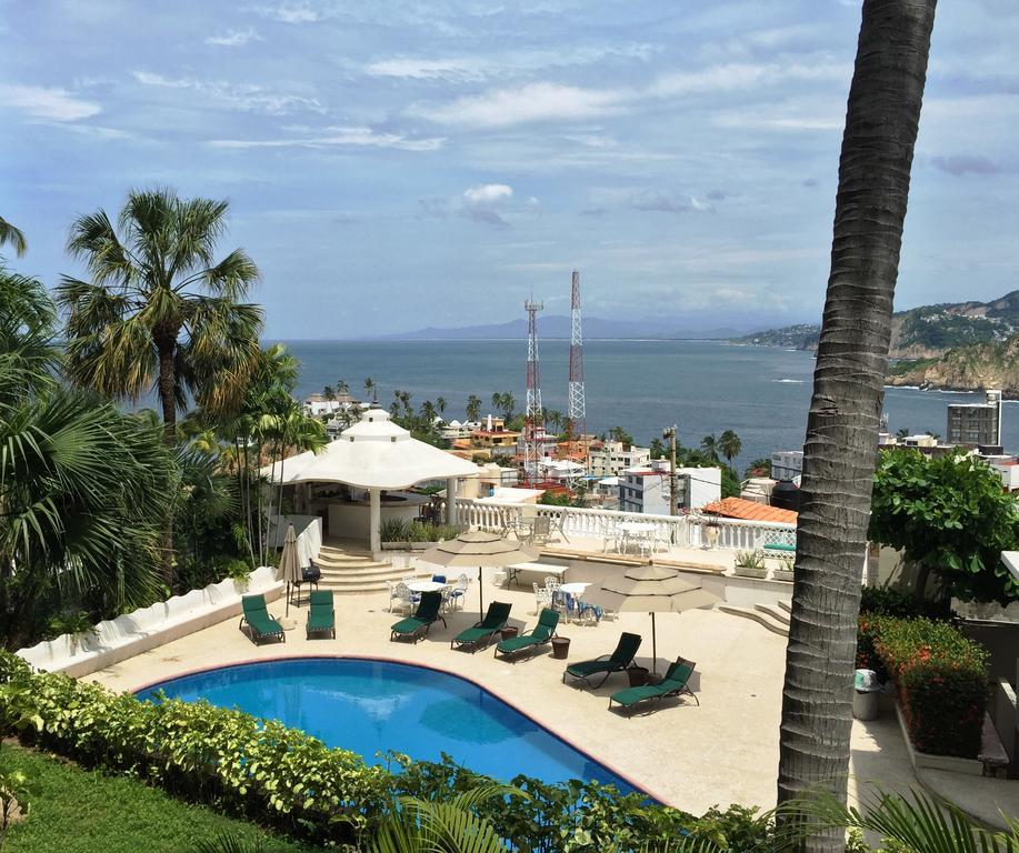 אקפולקו Villa Guitarron Gran Terraza Vista Espectacular 6 Huespedes Piscina Gigante מראה חיצוני תמונה