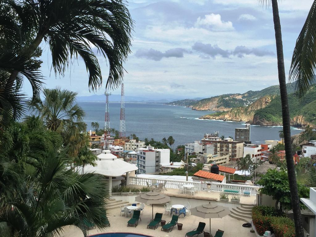 אקפולקו Villa Guitarron Gran Terraza Vista Espectacular 6 Huespedes Piscina Gigante מראה חיצוני תמונה