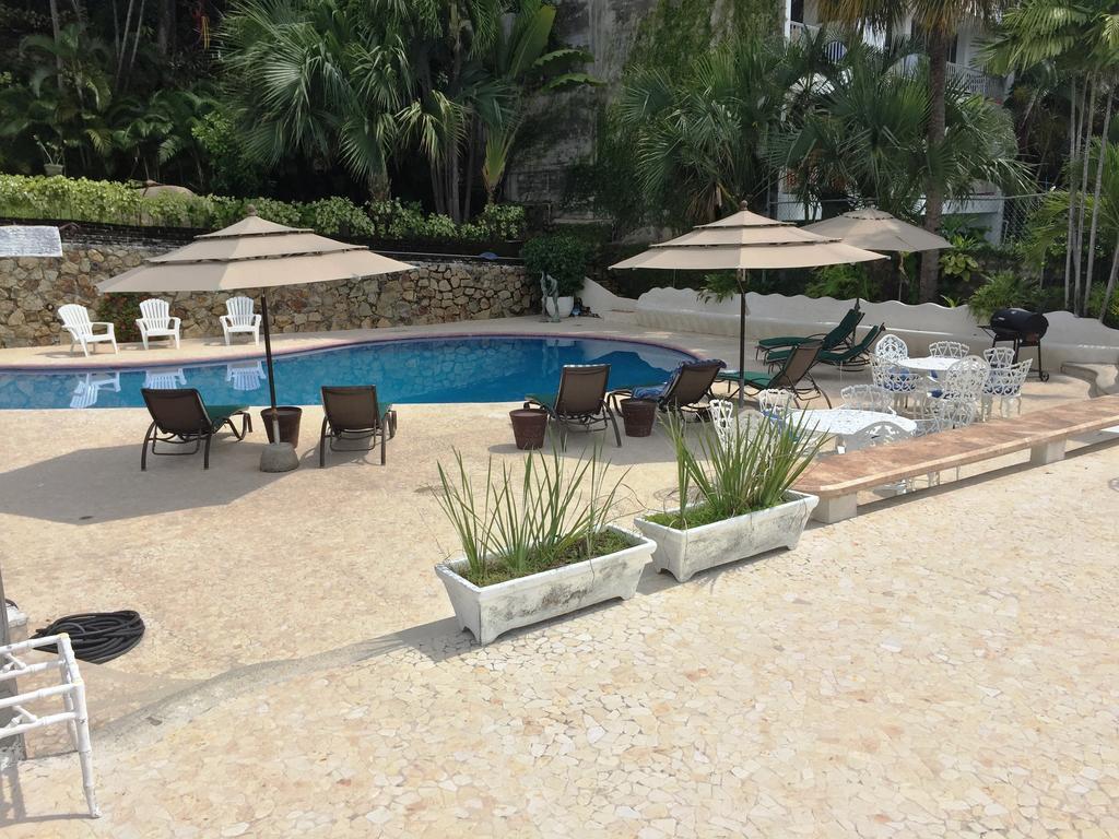 אקפולקו Villa Guitarron Gran Terraza Vista Espectacular 6 Huespedes Piscina Gigante מראה חיצוני תמונה