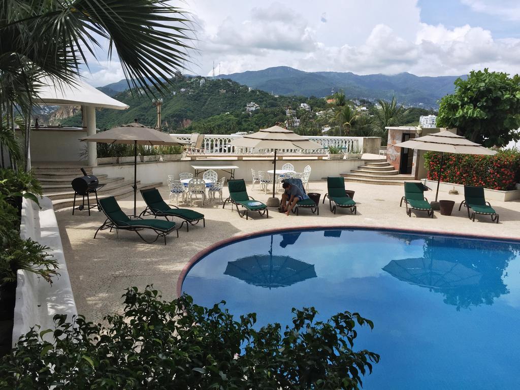 אקפולקו Villa Guitarron Gran Terraza Vista Espectacular 6 Huespedes Piscina Gigante מראה חיצוני תמונה