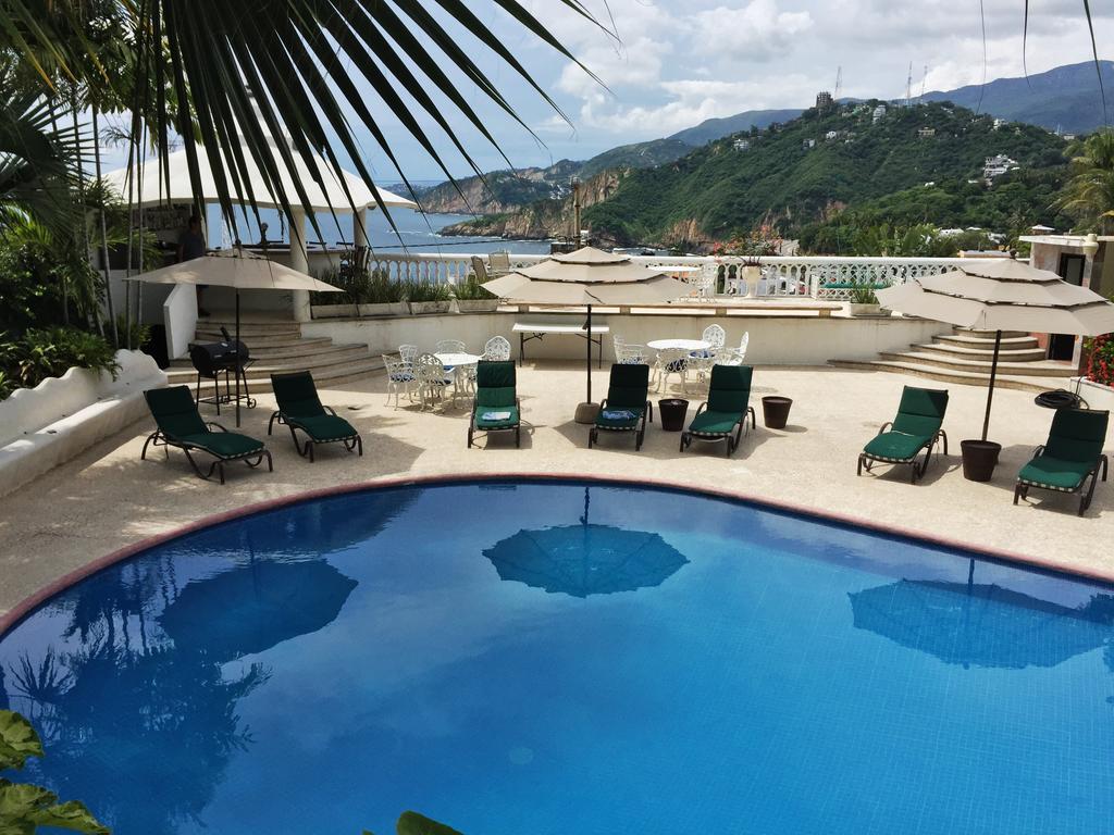 אקפולקו Villa Guitarron Gran Terraza Vista Espectacular 6 Huespedes Piscina Gigante מראה חיצוני תמונה