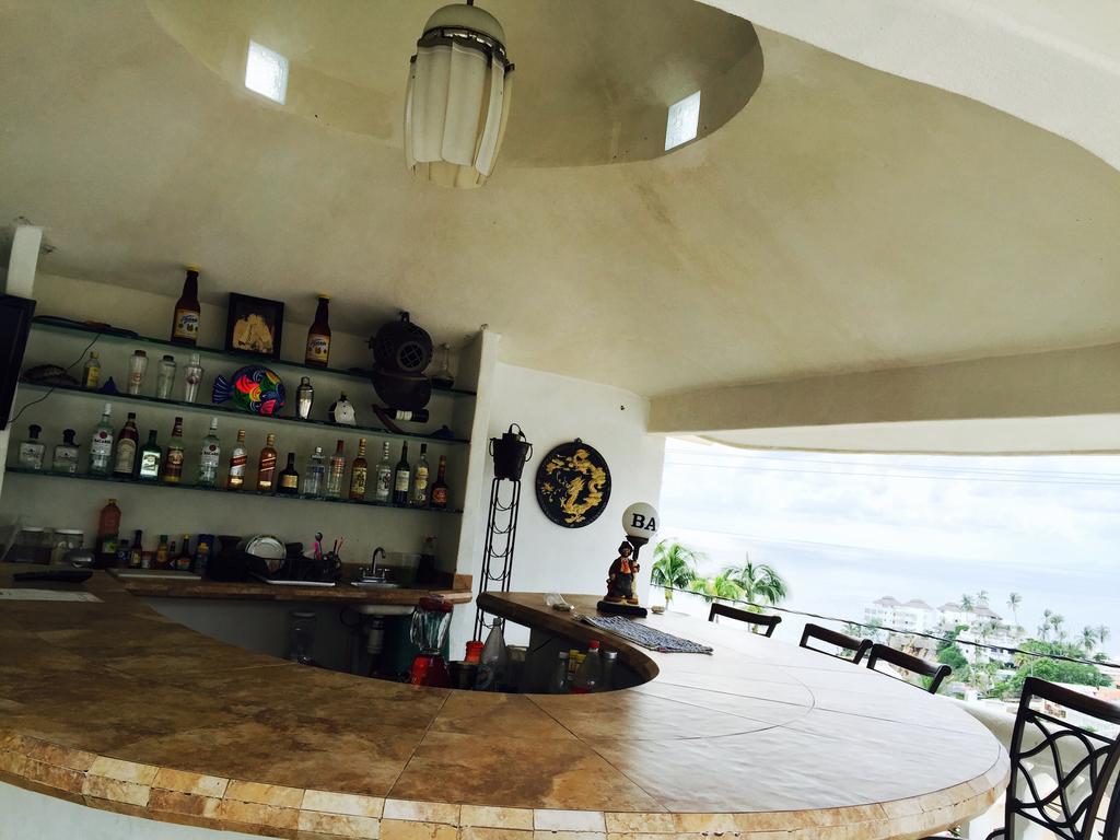 אקפולקו Villa Guitarron Gran Terraza Vista Espectacular 6 Huespedes Piscina Gigante מראה חיצוני תמונה